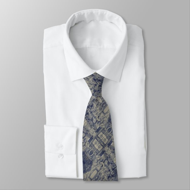 Portugal Neck Tie Krawatte (Gebunden)
