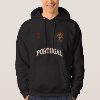 Portugal Nummer 7 Fußball-Team Sport Portugiesisch Hoodie