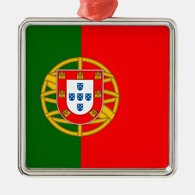 Portugal Ornament Aus Metall (Vorne)