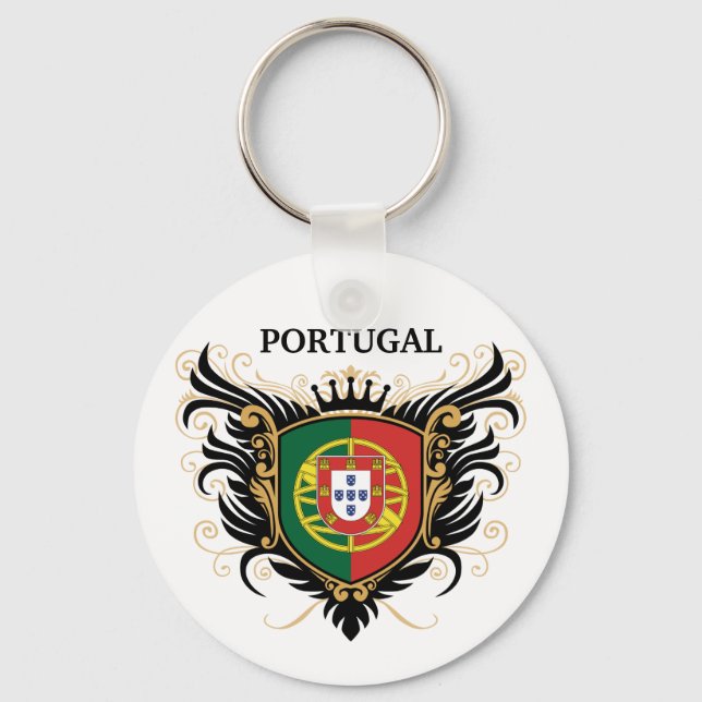 Portugal [personalisieren] schlüsselanhänger (Vorderseite)