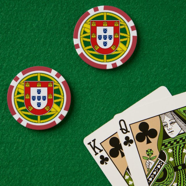 Portugal Pokerchips (Pokertisch (doppelt))