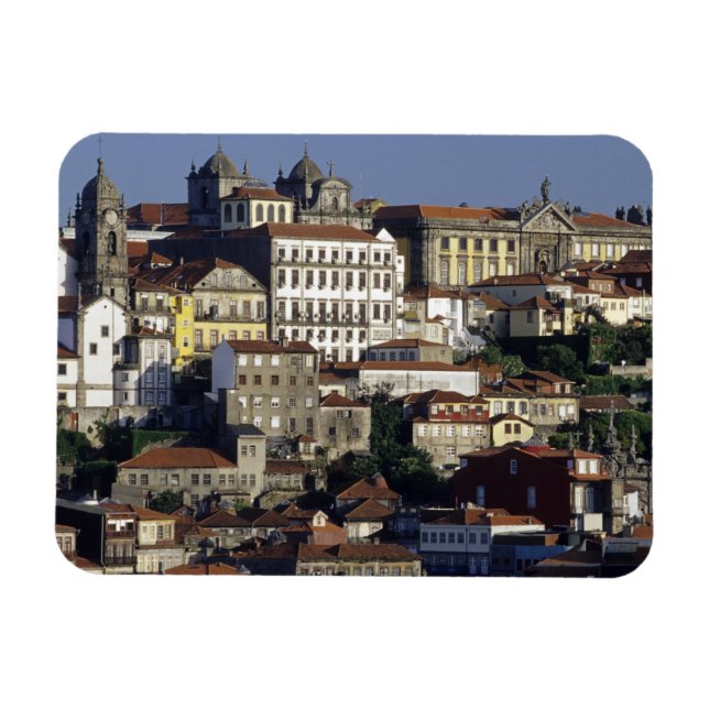 Portugal, Porto. Historische Häuser und Magnet (Horizontal)