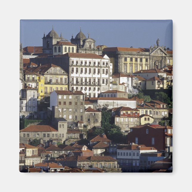 Portugal, Porto. Historische Häuser und Magnet (Vorne)