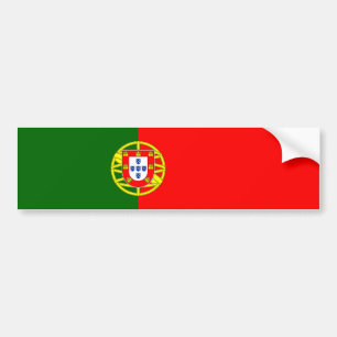 Portugal/portugiesische Flagge Autoaufkleber