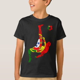 Portugal Portugiesische Flagge Futebol Portugiesis T-Shirt