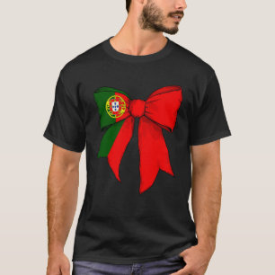 Portugal Portugiesische Stolzflagge Mädchen Coquet T-Shirt
