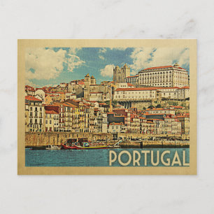 Portugal Postcard Vintage Travel Postkarte