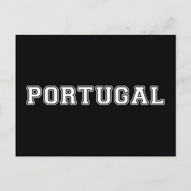 Portugal Postkarte (Vorderseite)