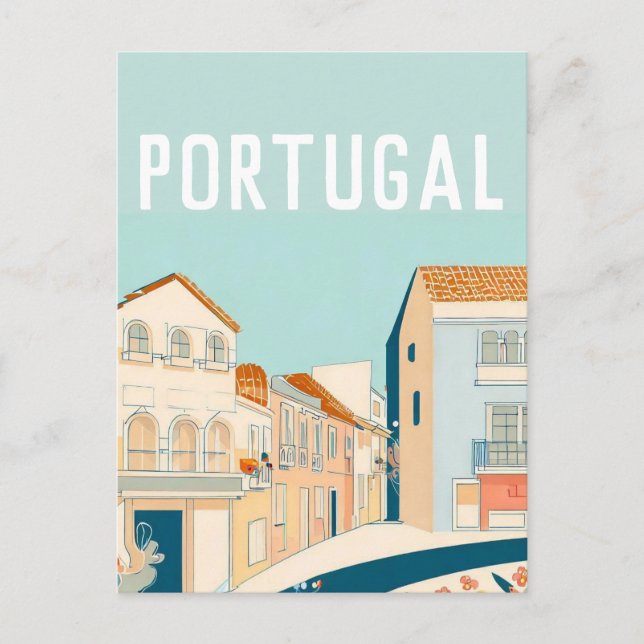 Portugal Postkarte (Vorderseite)