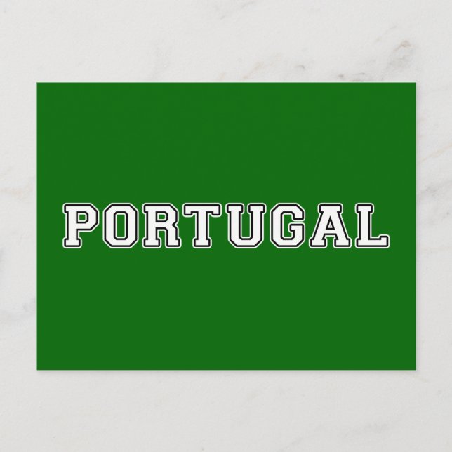 Portugal Postkarte (Vorderseite)