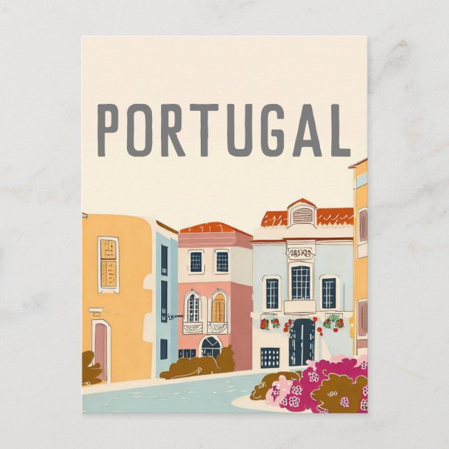 Portugal Postkarte (Vorderseite)