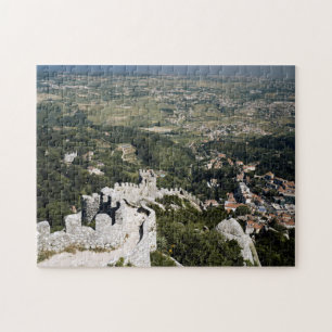 Portugal, Provinz Lissabon, Sintra, Blick von Puzzle