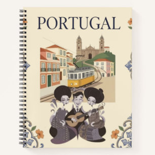 Portugal Reiseheft Notizbuch