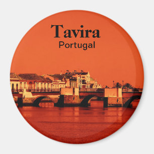 Portugal Römische Brücke in Tavira Souvenir Magnet