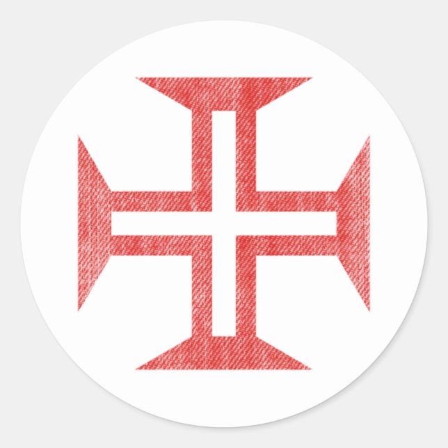 PORTUGAL RUNDER AUFKLEBER (Vorderseite)