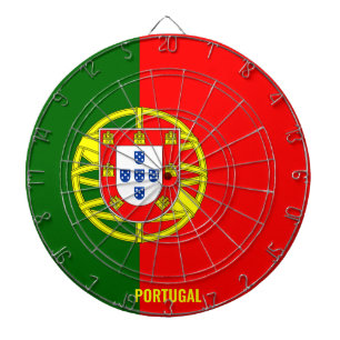 "Portugal schlägt zurück!" Patriotisches Dartboard Dartscheibe
