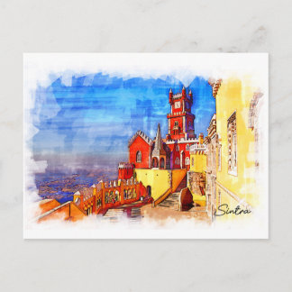 Portugal, Sintra, Pena Palace Postkarte