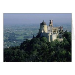 Portugal, Sintra, Pena-Palast, auf der Serra da