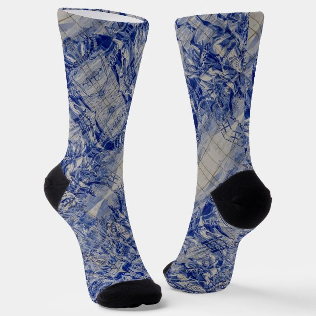 ,Portugal Socken (Gewinkelt)