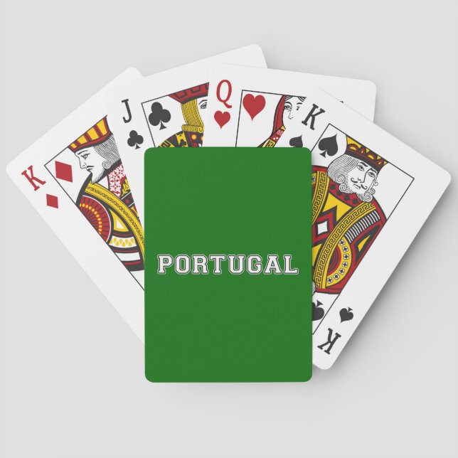 Portugal Spielkarten (Rückseite)
