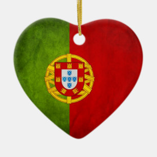 Portugal-Staatsflagge Keramik Ornament