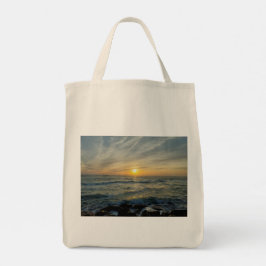 Portugal Sunset Serenity Tote Bag Tragetasche