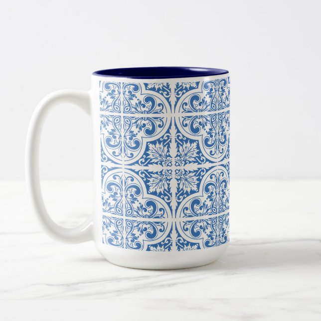 Portugal Tasse | Blue Tiles Elegance (Links)