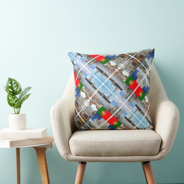 Portugal Throw Kissen (Stuhl )