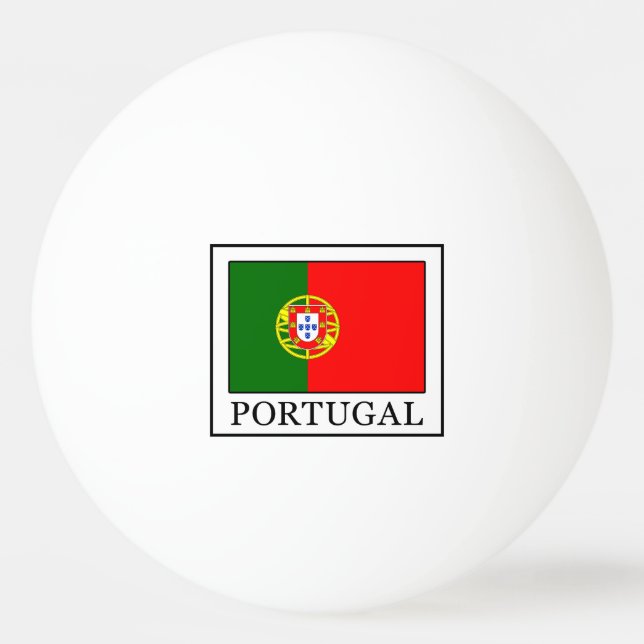 Portugal Tischtennisball (Vorderseite)