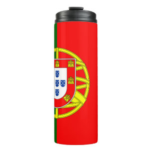 Portugal Travel Mug, patriotische portugiesische F Thermosbecher