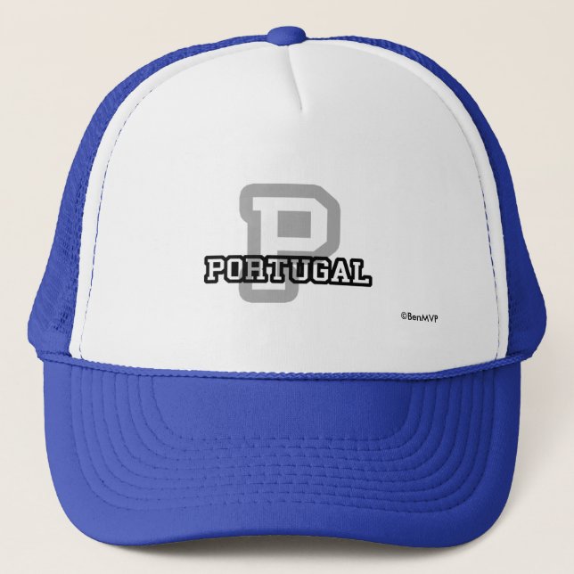 Portugal Truckerkappe (Vorderseite)
