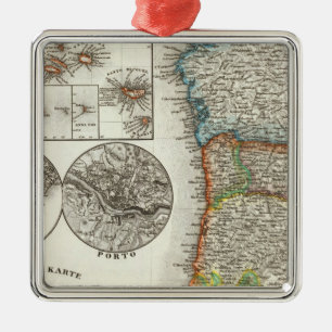 Portugal und Kap Verde Silbernes Ornament
