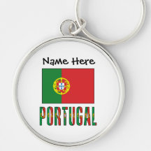 Portugal und Portugiesische Flagge mit Ihrem Namen