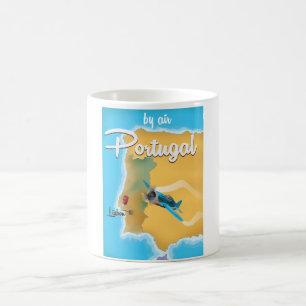 Portugal Vintage Reiseplakat Tasse