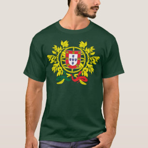 Portugal Wappen Grafik T-Shirt