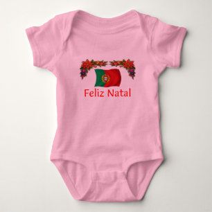 Portugal-Weihnachten Baby Strampler