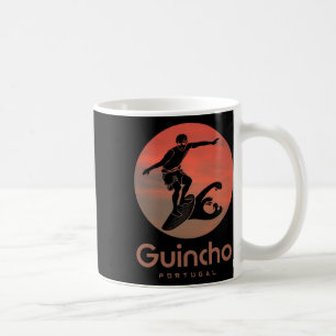 Portugal Windsurfen Surfen Surfer Praia Do Guin Kaffeetasse