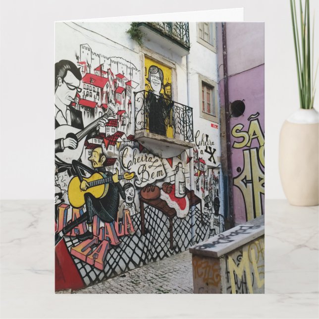 Portugiese: Durchmesser tun Pai Lissabon Karte (Vorderseite)