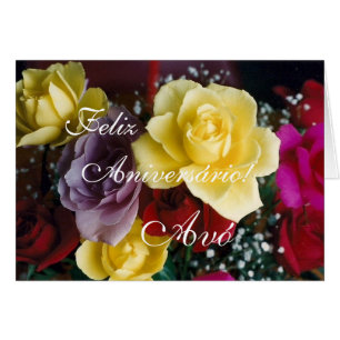 Portugiese: Feliz Aniversario Avo!