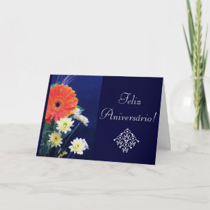 Portugiese: Geburtstag/Aniversario Karte