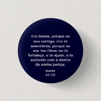 Portugiese-Jesaja-41:10 Button
