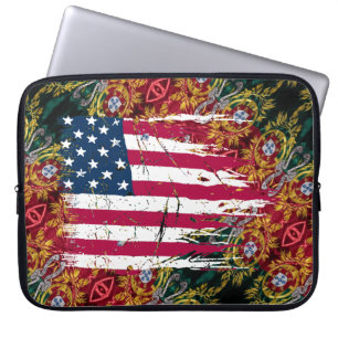 Portugiesisch AMERICAN entwirft Laptop-Ärmel Laptopschutzhülle
