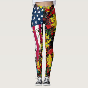 Portugiesisch-amerikanische Leggings