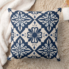 Portugiesisch Azulejo Blue und White Kissen