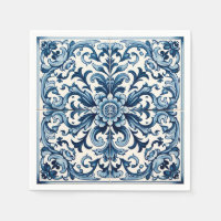 Portugiesisch-blaue Fliese