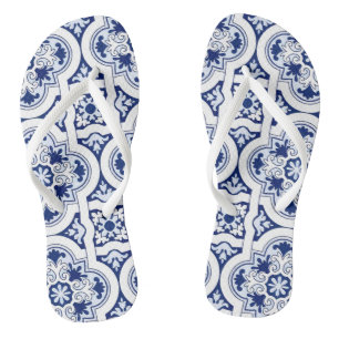 Portugiesisch-blaue Flipflops