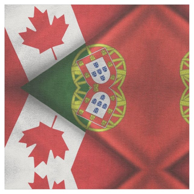 Portugiesisch-Kanadisch Stoff (Nahaufnahme)