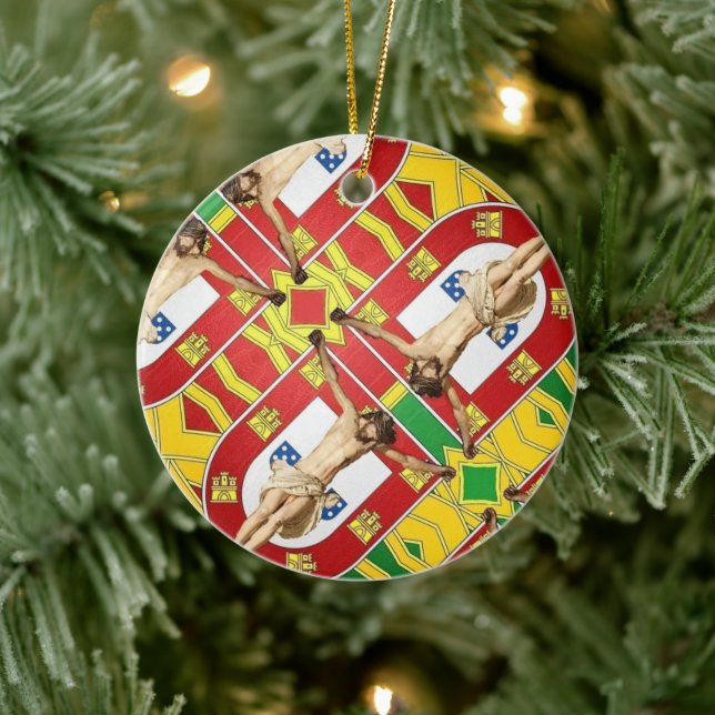 Portugiesisch Keramik Ornament (Baum)