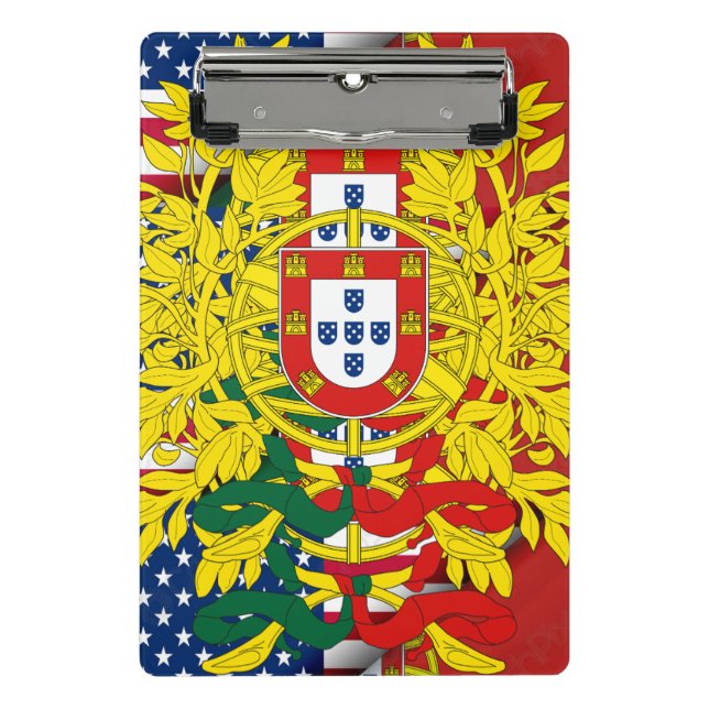 Portugiesisch Mini Klemmbrett (Vorderseite)