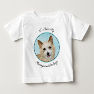 Portugiesisch Podengo Pequeno Malerei - Originelle Baby T-shirt